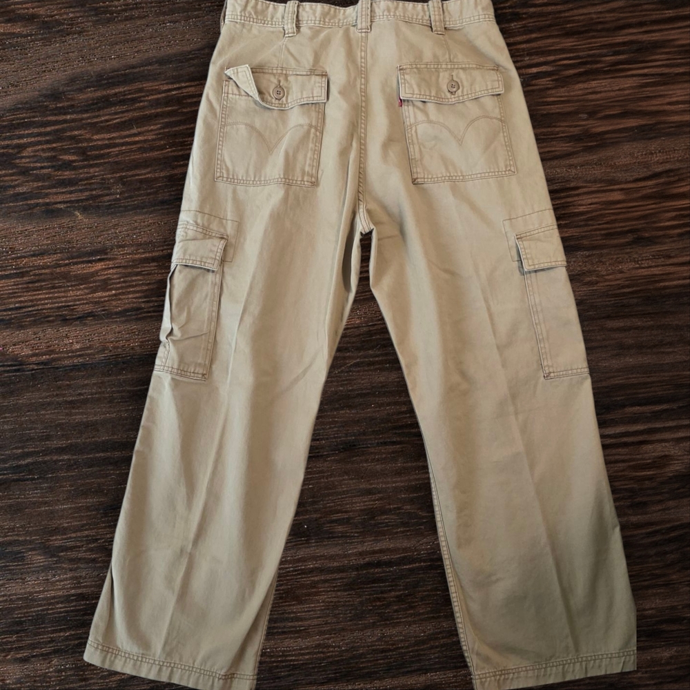 Levis Beige Men's Cargo Pants 34x30